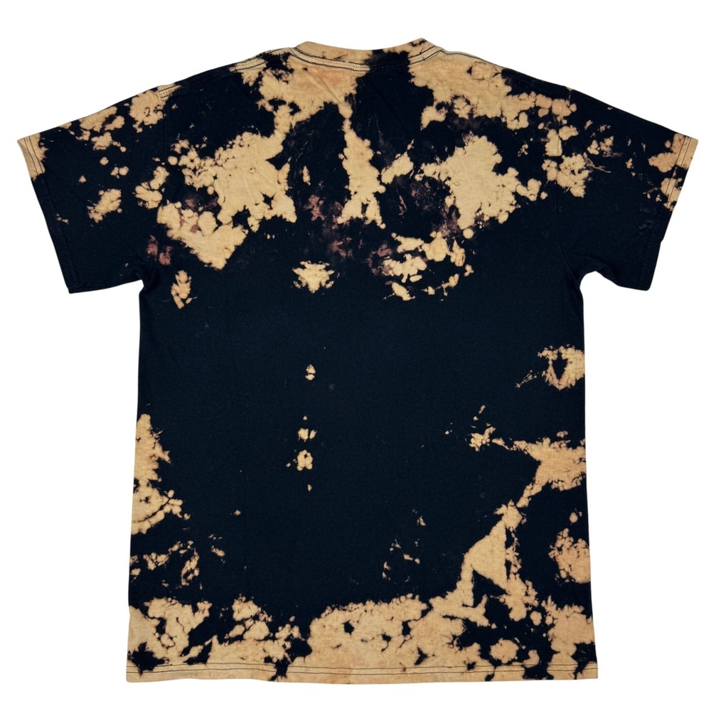 Misfits Bleach Tie Dye T-Shirt Graphic Tee‎ Band Merch Skull Goth Grunge Small - Picture 2 of 5